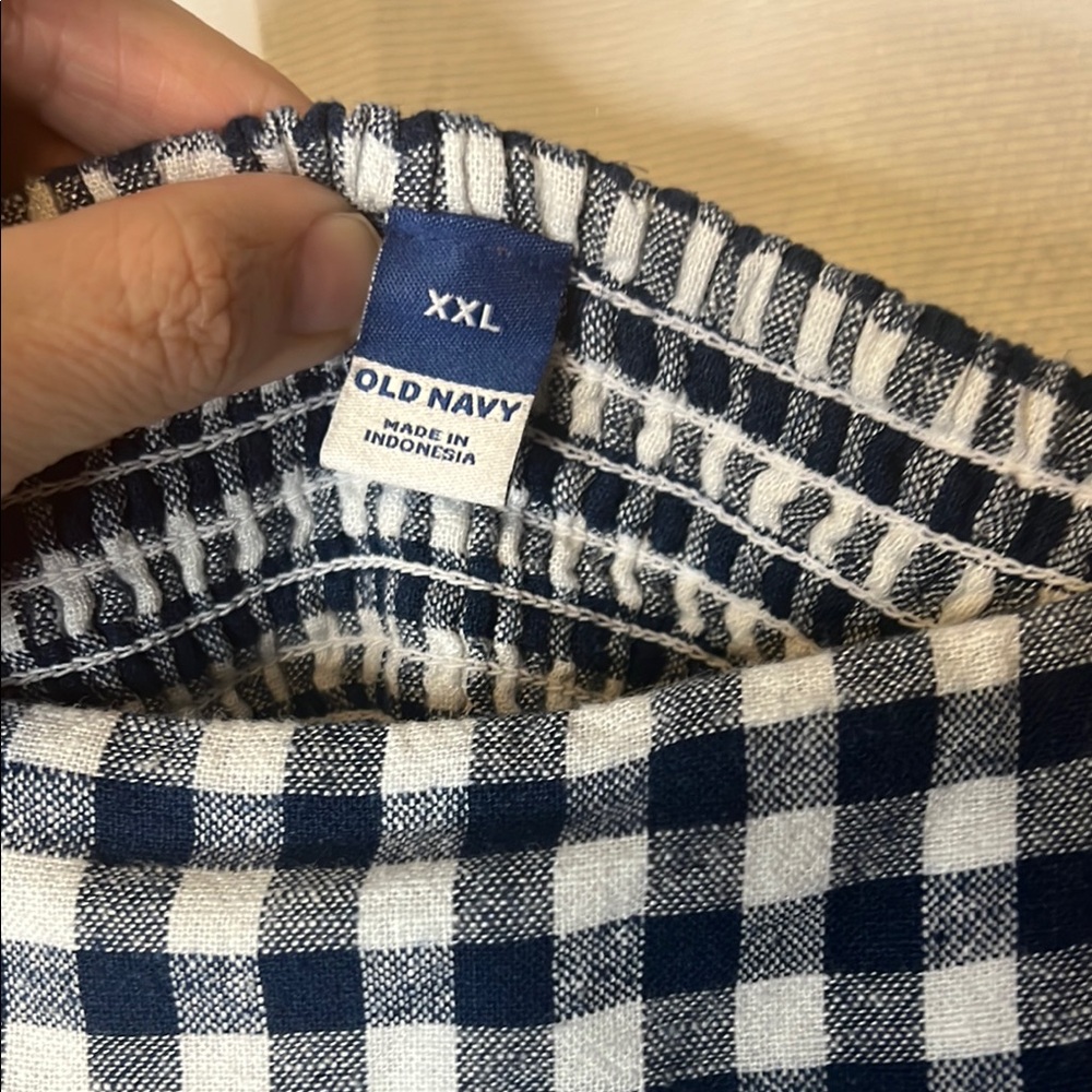 Old Navy Chic Gingham Checkered Sleeveless Dress size XXL - Picture 5 of 12